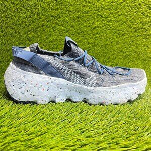 Nike Space Hippie 04 Mens Size 8.5 Gray Blue Walking Running Shoes Sneakers